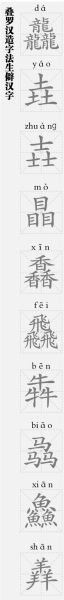 龍行龘龘，龘從何來？有什么字面背后的意義？