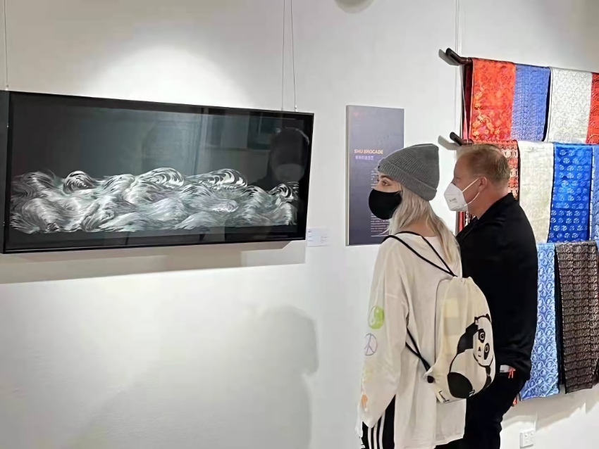 展覽現場。主辦方供圖