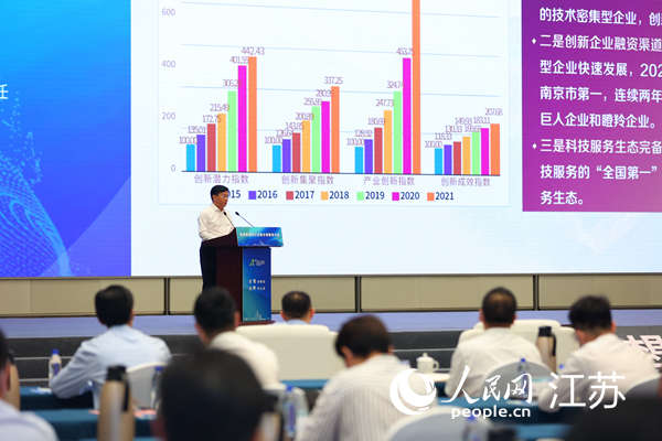 2022南京江北新區創新活力指數發布。江北新區供圖