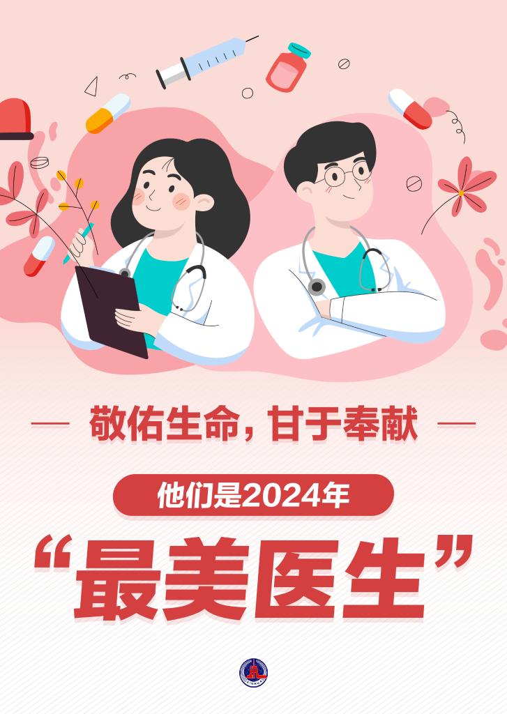 新華鮮報|致敬“白衣戰士”！2024年“最美醫生”發布