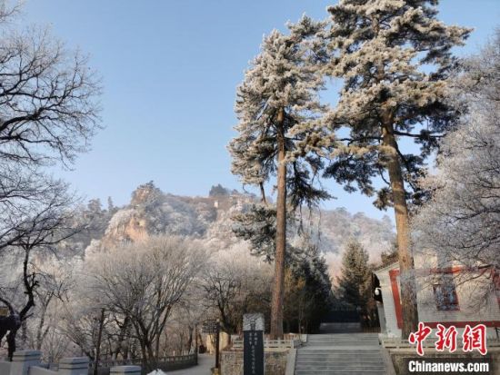 圖為崆峒山冬日美景。(資料圖) 徐振華 攝
