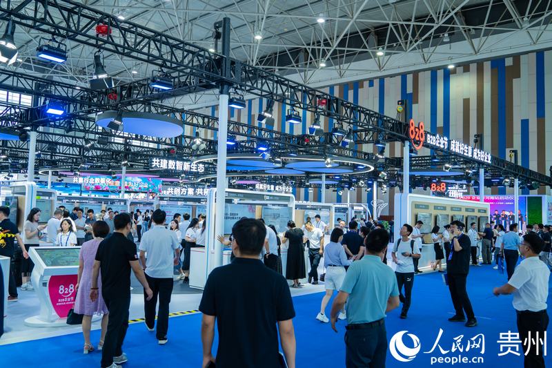 2、2024數(shù)博會(huì)共吸引400余家展商參展。人民網(wǎng) 陽(yáng)茜攝.jpg