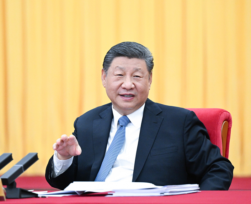 2025年3月6日，習(xí)近平總書記看望參加全國(guó)政協(xié)十四屆三次會(huì)議的民盟、民進(jìn)、教育界委員，并參加聯(lián)組會(huì)。