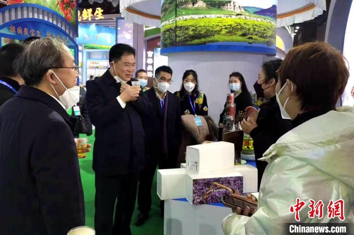 青海柴達木特產亮相杭州東西部攜手促消費